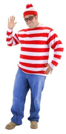 Where's Waldo Costume Kit 