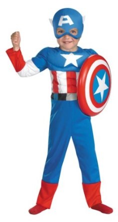 Captain America Toddler Muscle 