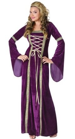 Renaissance Lady Adult Plus Costume 
