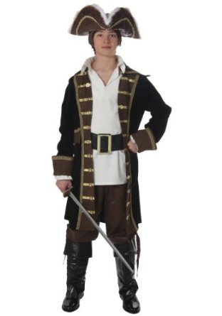 Teen Realistic Pirate Costume 