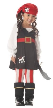 Pirate Girl's Costume 