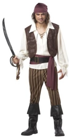 Men's Rogue Pirate Costume 