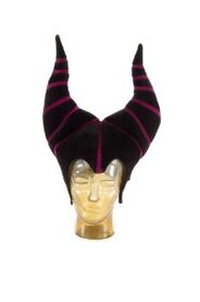 Plush Velvet Maleficent Costume Hat