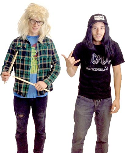 Wayne's World Garth and Wayne Costume Set 